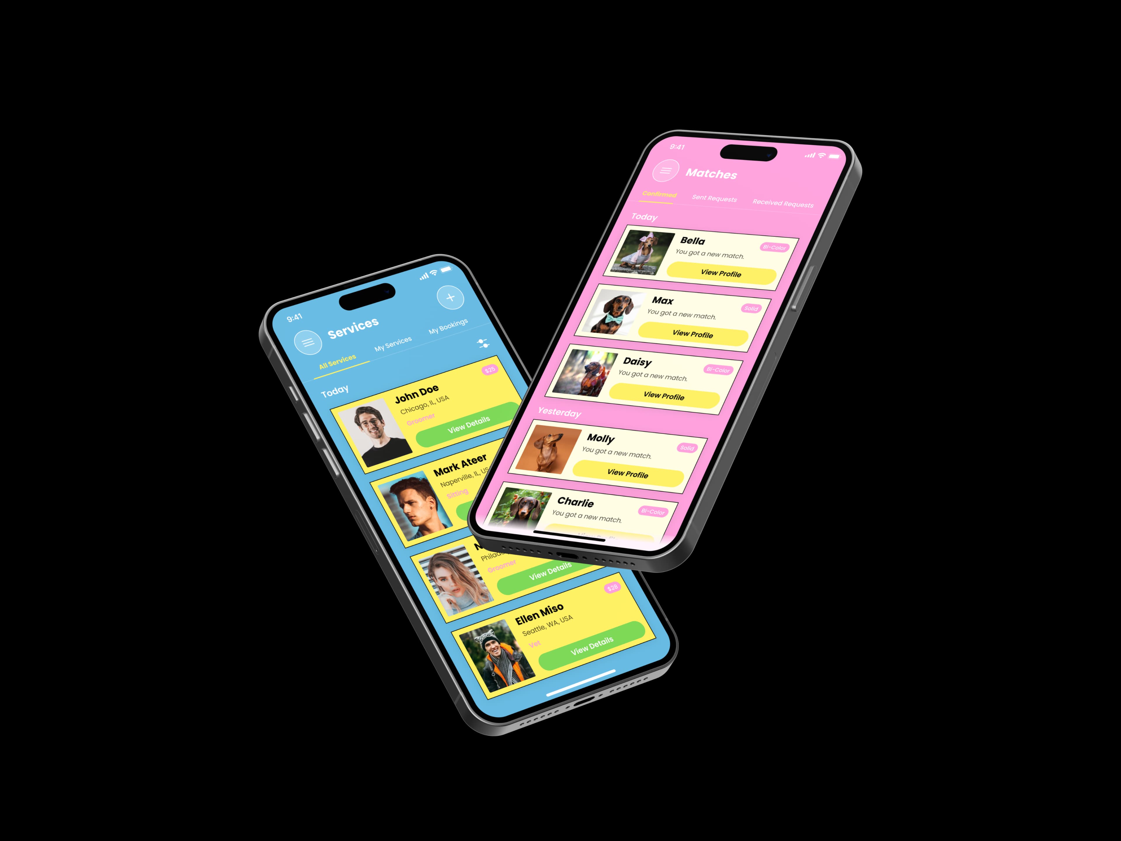 Doxie app screens