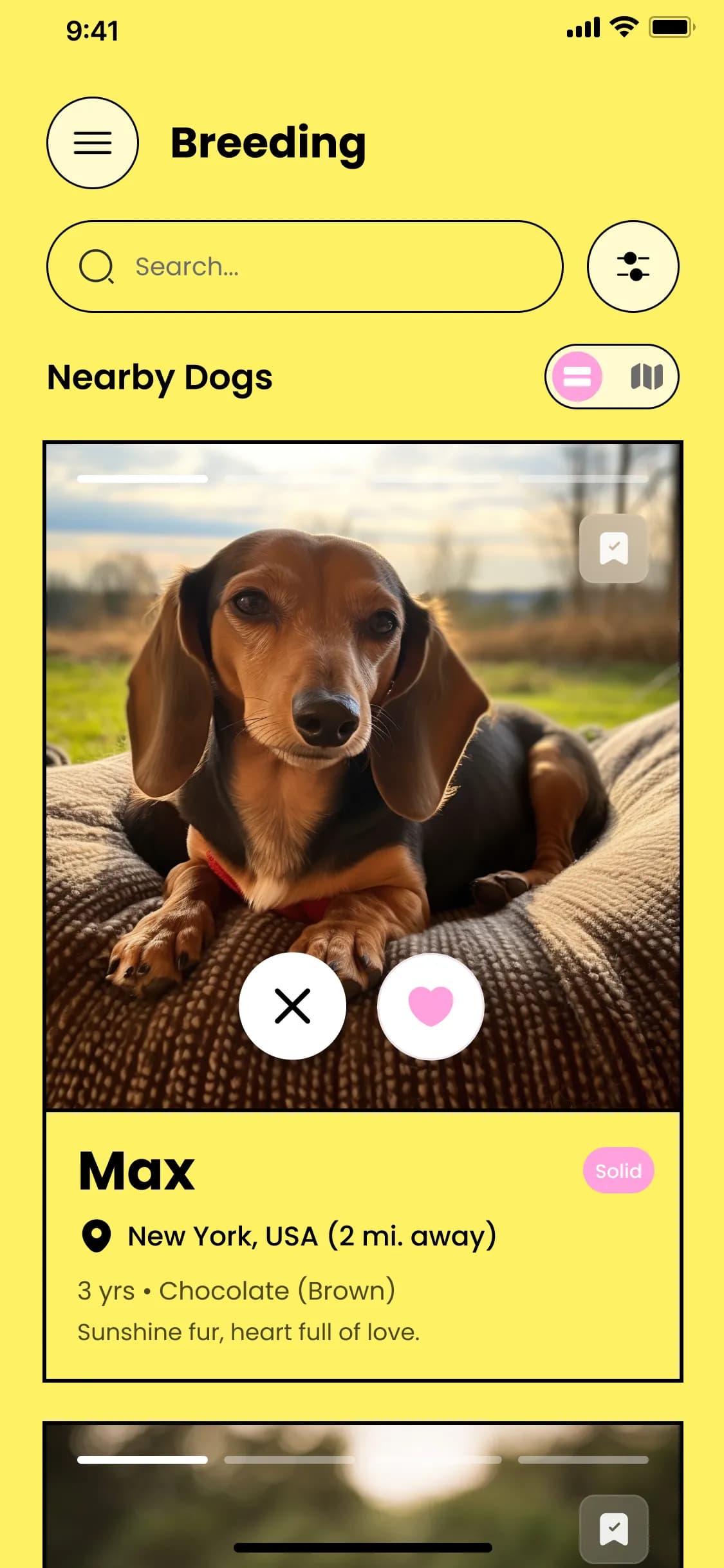 Doxie Services screen